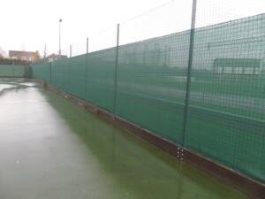 Dark Green 72% shade and windbreak