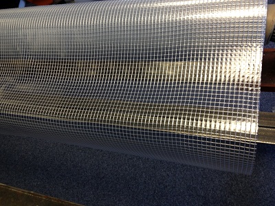 Heavy Duty Reinforced 550GSM PVC Off The Roll Material 