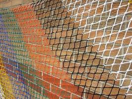 50mm x 4mm Knotted Striped Cargo/Safety 