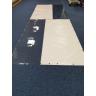 Glass Clear Tarpaulin with colour top and bottom - view 6